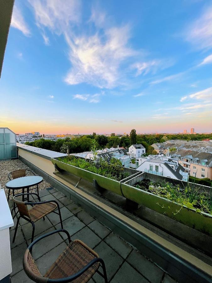 Schone Wohnung Mit Dachterrasse Wiedeń Zewnętrze zdjęcie